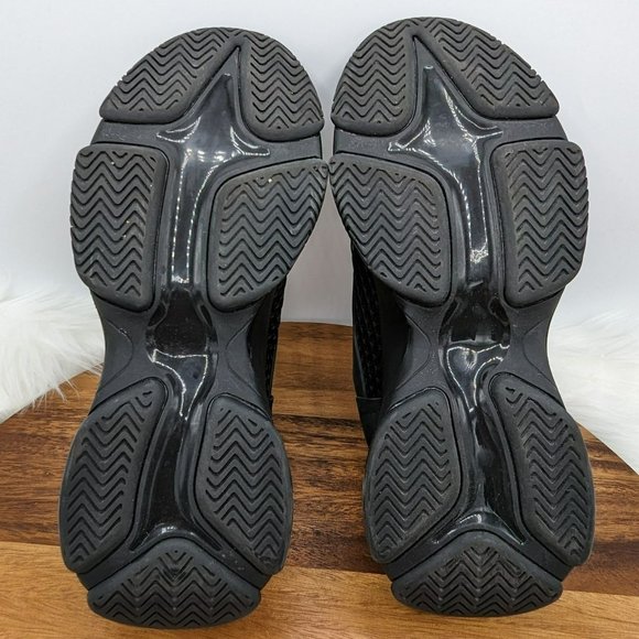 Steve Madden Milo Sneakers 10 M Black Athletic Shoe Running Performance Fashion - Picture 11 of 13